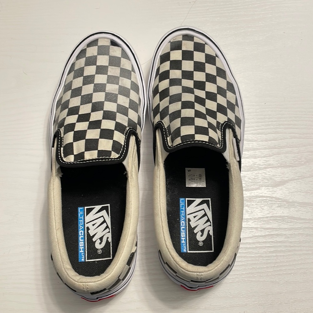 Checkered Vans